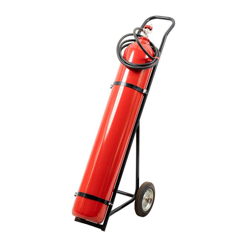 10kg Çelik Arabası CO2 Yangın Söndürücü